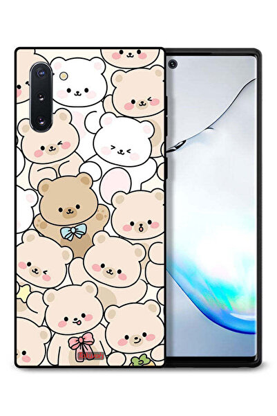 Tolwak غطاء حماية لهاتف سامسونج جالكسي نوت 10 بنقشة الدببة