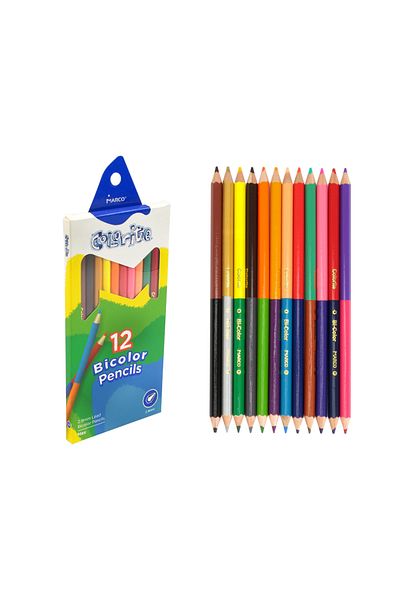 Marco Colorite(5093) - Colored pencils 1/1 bicolor 12/24 set