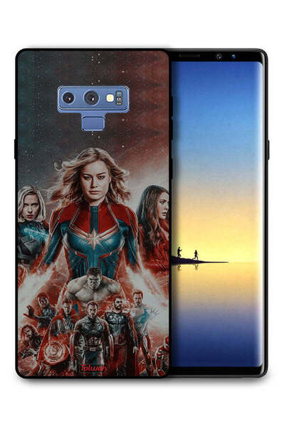 Tolwak غطاء حماية لهاتف سامسونج جالكسي نوت 9 بتصميم أفينجرز