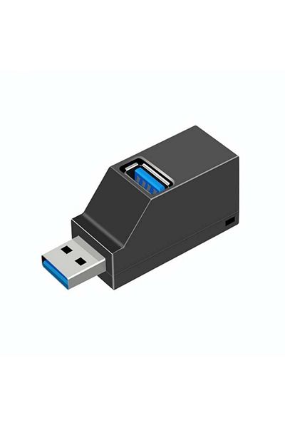 TECHSTAR USB Hub Techstar® HB2, 3.0 High Speed, 1 USB 3.0 Port, 2 USB 2.0 Port, High-speed USB 3.0 connection