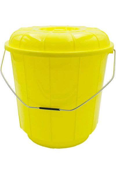 Ideal Pack Plastic Bucket with Lid – 20L Capacity | Heavy-Duty, Durable Storage Container for Home