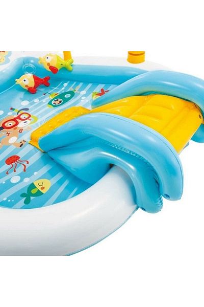 Intex مركز لعب ممتع لصيد الأسماك متعدد الألوان 188 × 218 × 99 سم