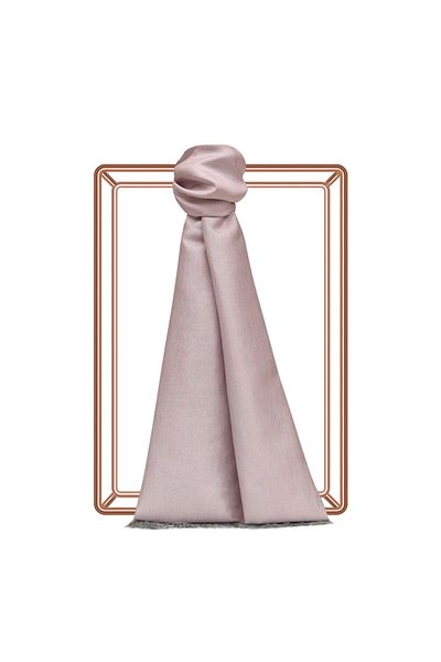 ipekevi Hydrangea Pink Glitter Silk Shawl