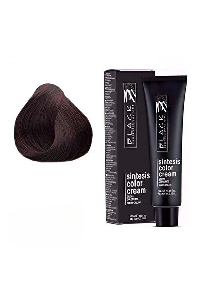 BLACK PROFESSIONAL LINE Sintesis Color Cream Cherry Red 4.66 – Permanent Hair...