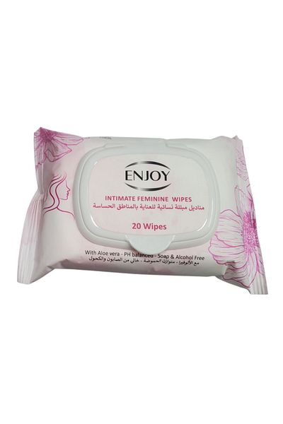 Enjoy Intimate Feminine Wipes 20S