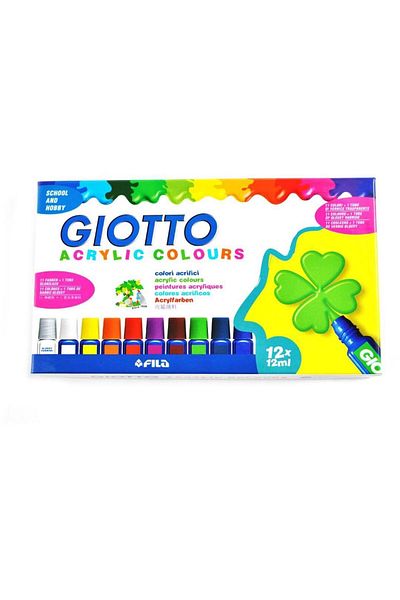 Arhi Design Giotto Acrylic tempera 12 colors