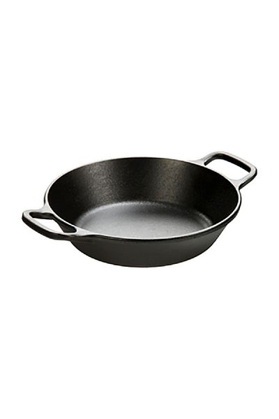 Lodge Seasoned Even Heat Distribution Cast Iron Dual Handle Skillet Pan Black 8inch