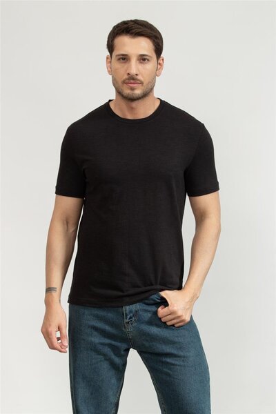 Calvin Klein Erkek Bisiklet Yaka T-Shirt