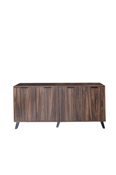 DEC22 Multi-colored buffet cabinet with a modern design