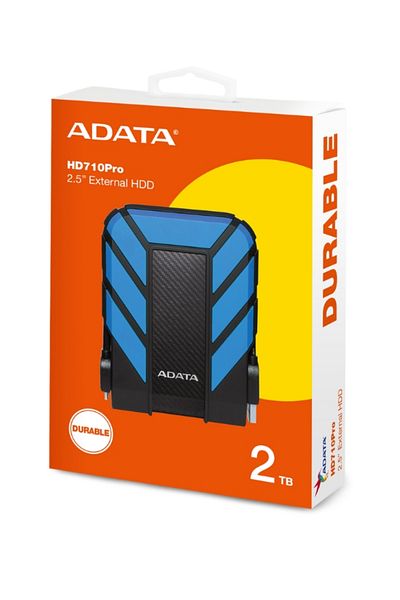 Adata HD710 Pro DURABLE 5TB External HDD | Anti Shock Hard Drive Waterproof | Fast Data Transfer Rate