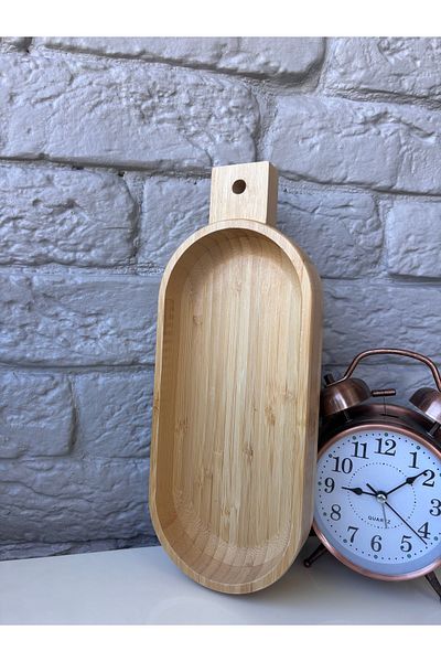 ARİN MODA Bamboo Presentation Plate Serving Plate Small Size by Arin Homteks: 24/11/4