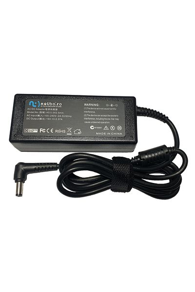 nelbo Nelbo charger compatible with Asus laptop x44hy, x301, x302la, 65w, 19v, 3.42a, 5.5x2.5mm