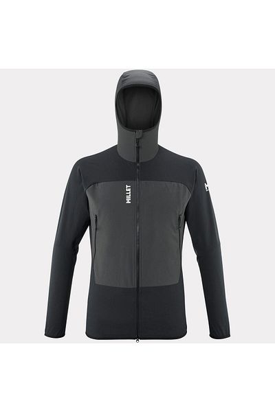 Millet Fusion Xcs H Men's Hooded Fleece Jacket Full Zip Miv9394 Millet.N9590 Multicolor-Xl