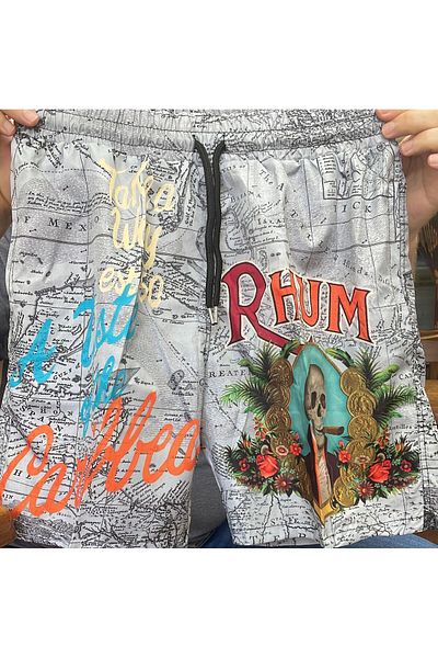 AKPINAR YILDIZ New Men's Swim Shorts Digital Printed