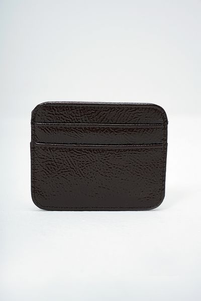 VAGGON Women's Bitter Brown Faux Leather Card Holder Oversized Zippered Mini Wallet Prmx14076