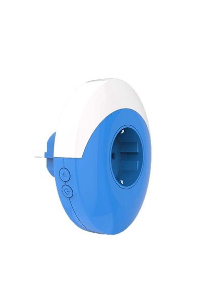 TECHSTAR Priză inteligentă M-a29, conexiune wireless, lumină ambientală RGB, Alexa și Google Assistant.com
