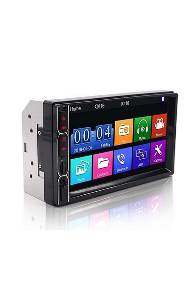 TECHSTAR MP5 Player Techstar® 7031, 2DIN, Rear View Camera, 7" HD Touch Screen, Steering Wheel Controls, Remo