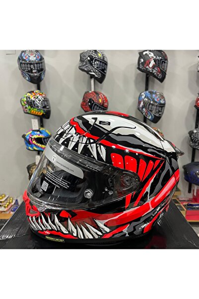 HJC RPHA12 KASK MAXIMIZED VENOM MARVEL MC1SF