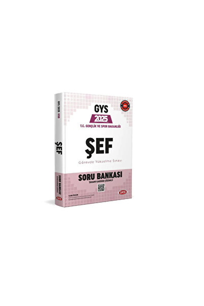 Data Yayınları T.C. Gençlik ve Spor Bakanlığı Şef GYS Soru Bankası - Karekod ...