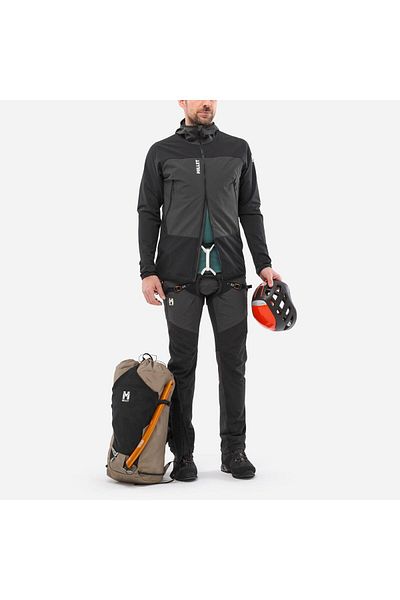 Millet Fusion Xcs H Men's Hooded Fleece Jacket Full Zip Miv9394 Millet.N9590 Multicolor-Xl