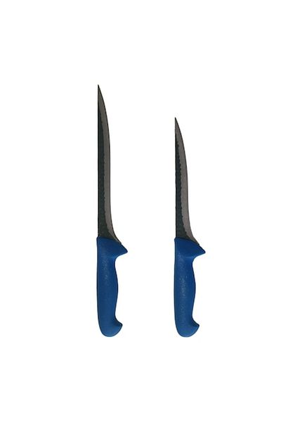 Rovitech Set 2 cutite profesionale macelarie injunghiat 25-20 cm, lama forjata otel carbon