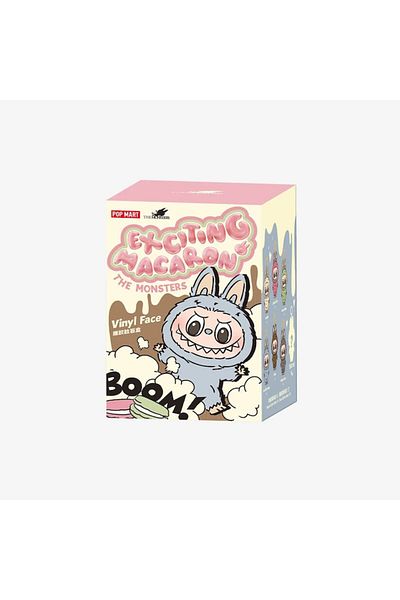 Pop Mart OEM Labubu Plush Toy, Captivating Macaron Vinyl Box With Face