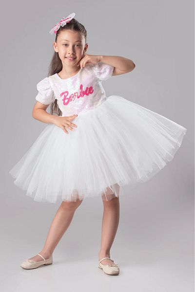 vestitino Girl's Sequin Ballerina Dress