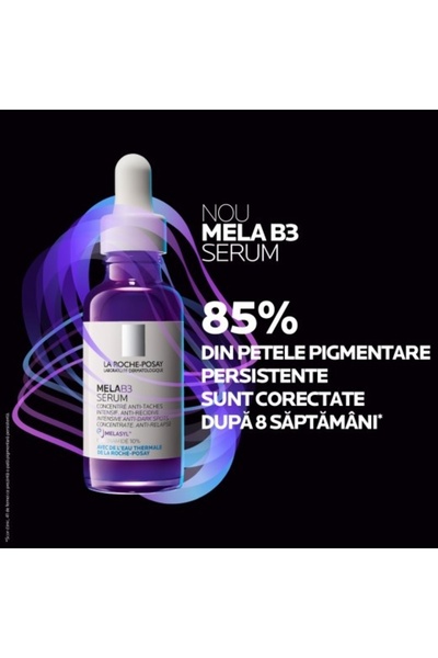 La Roche Posay Ser facial anti-pigmentare MELA B3 cu efect calmant 30 ml
