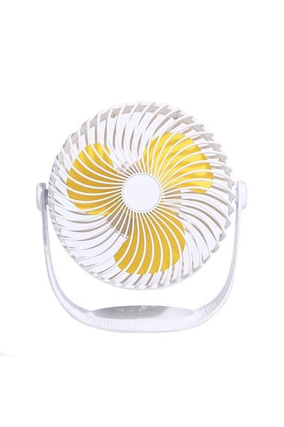 OEM Table fan, desk, adjustable angle, 3 speeds, USB charging, 2000mAh battery, low consumption