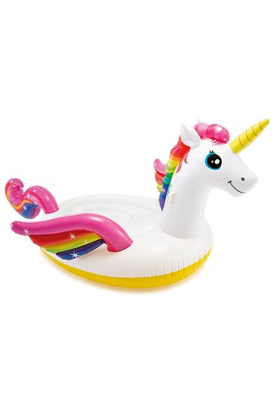 NillyToys Mega Unicorn Horse with Handle Island Rider 287X193X165Cm Pool Beach Activity