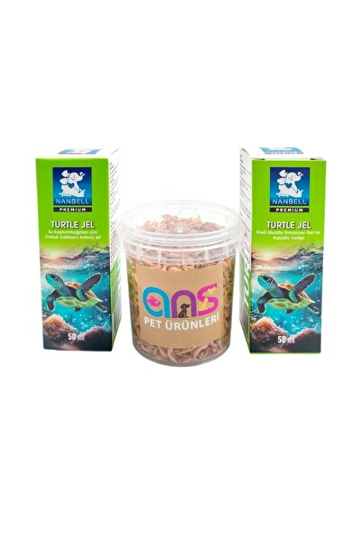 Nanbell Kaplumbağalar İçin Vitamin+20 gr Gammarus +Kabuk Kalitesi Arttırıcı Jel