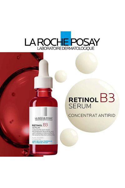 La Roche Posay La Roche-Posay Ser facial antirid cu retinol B3, 30 ml
