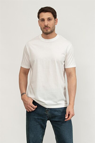 Armani Exchange Erkek Bisiklet Yaka T-Shirt