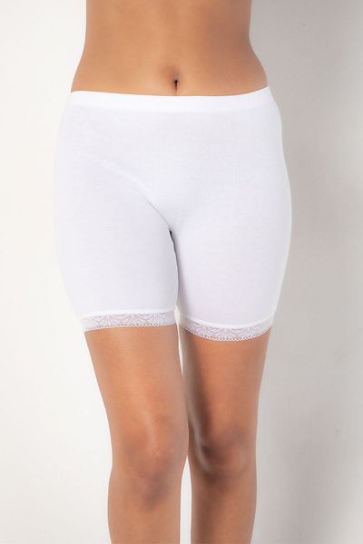 Onurel Cotton Lace Long White