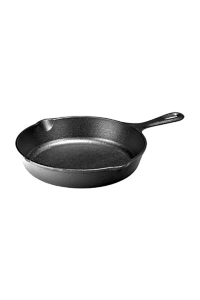 Lodge Pre-Seasoned Even Heat Distribution Cast Iron Skillet Black 22.8cm