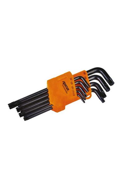 Rico Torx Allen Key Set 9 Pieces Long