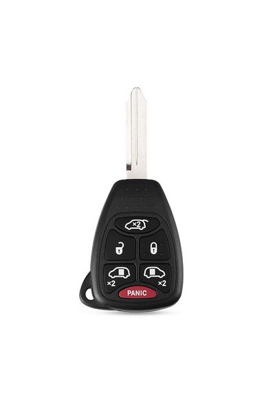TECHSTAR Carcasă cheie auto Chrysler, Dodge, Jeep, PT Cruiser, Charger, Cherokee, RAM, Wrangler, 6 butoane
