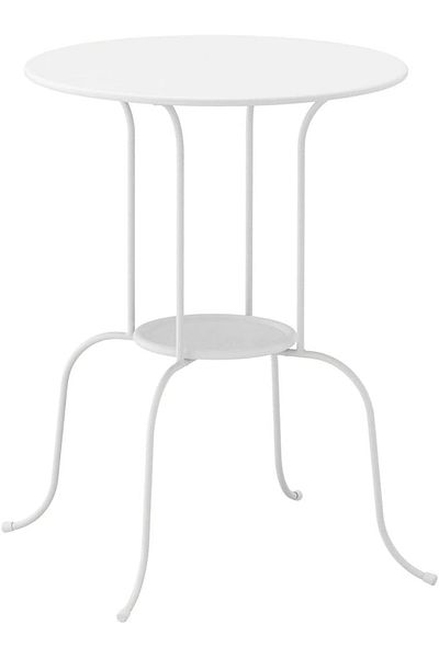Primo Plus Round side table, white, diameter 45 cm, height 50 cm