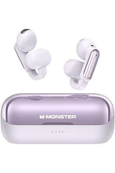 MONSTER Open AC601 Bluetooth Earbuds - Comfortable Clip-On Wireless Earbuds