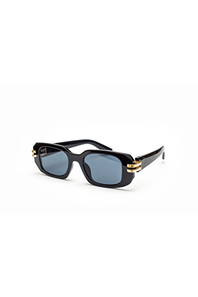 DORA-SS Glasses Gold Detail Square Model