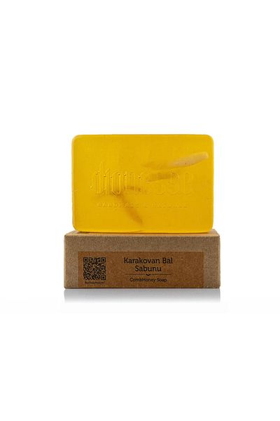dionesse Natural Karakovan Honey Soap 120 Gr - Handmade Skin Care Soap with Moisturizing and Peeling Effects