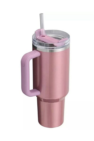 Stanley Cup Quencher H2.0 limited edition Mauve Shimmer made of stainless steel 40 oz