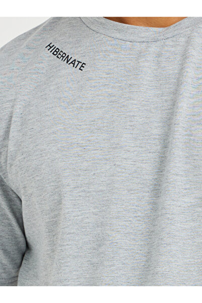 Styli Slogan Print Short Sleeve T-Shirt and Pyjama Set