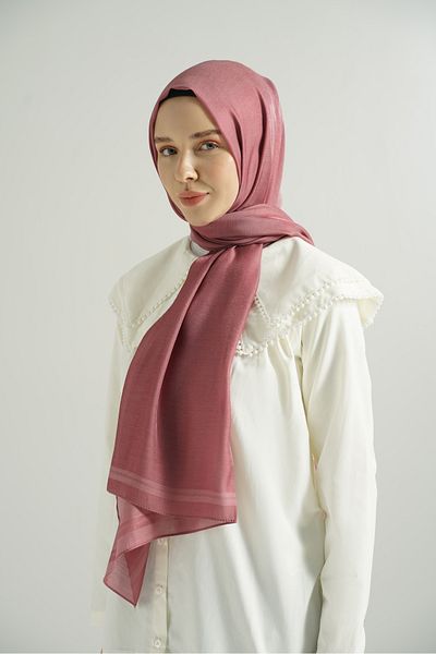 ARMANDA Princess Series Frameworked Solid Pattern Shawl