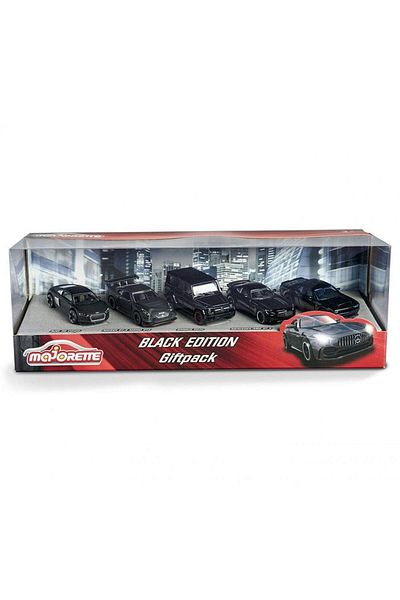 Majorette Majorette Black Edition 5pcs Giftpack