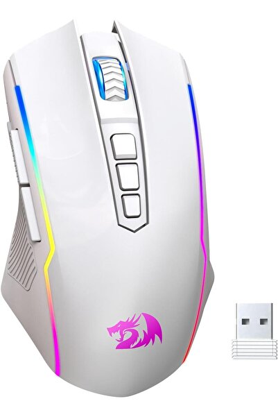 REDRAGON M914 RGB Nix mouse de gaming Alb