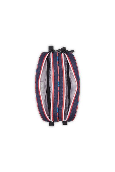 Delsey Back To School 2025 Two Compartment Pencil Case Blue Printing