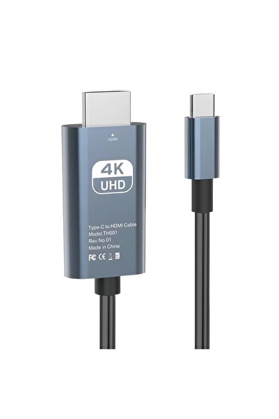 bovinox Type-C HDMI Dönüştürücü Kablo 4K 60 Hz Görüntü Aktarıcı