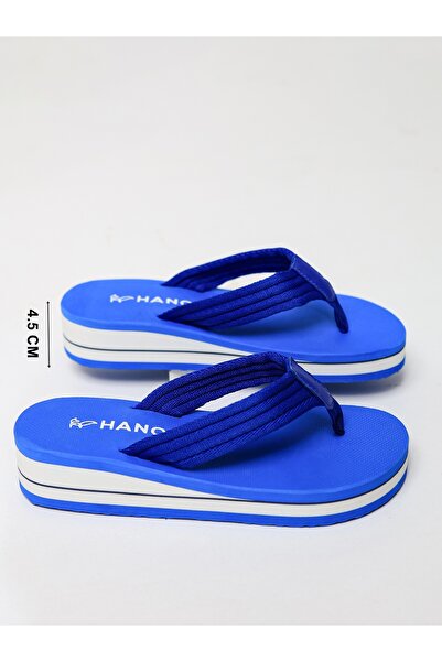 HANOX Poppy Woven Wedge Heel Women's Flip Flops Beach Slippers Flip Flops (4.5) cm