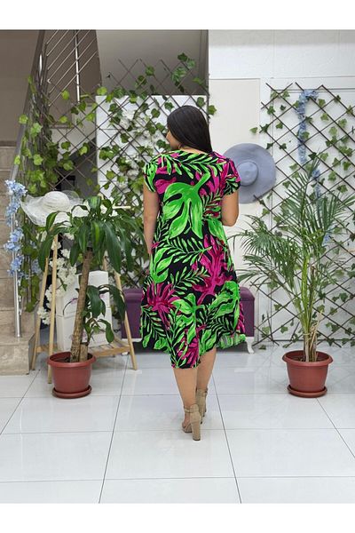 Punta Otantik Pss12227 Viscose Magic Dress